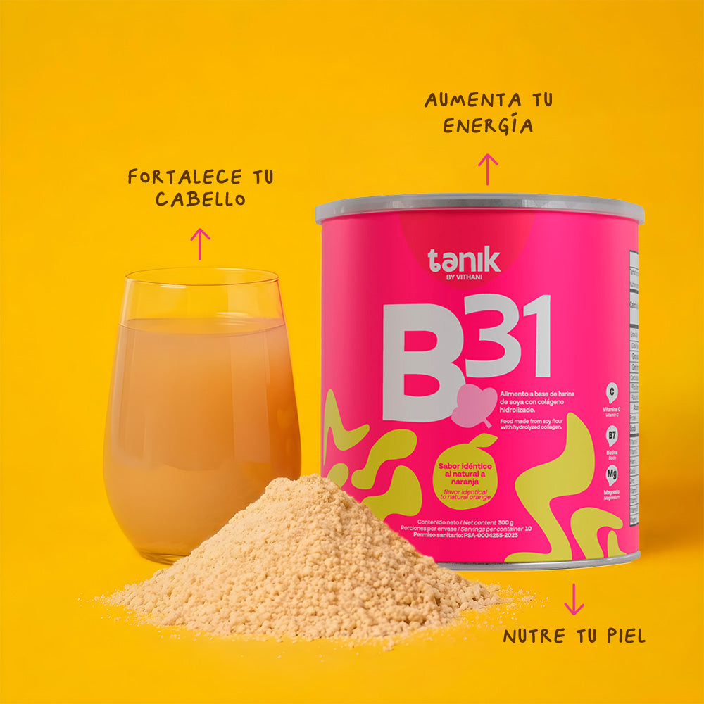 B31: Colágeno Hidrolizado con Citrato de Magnesio x 300g