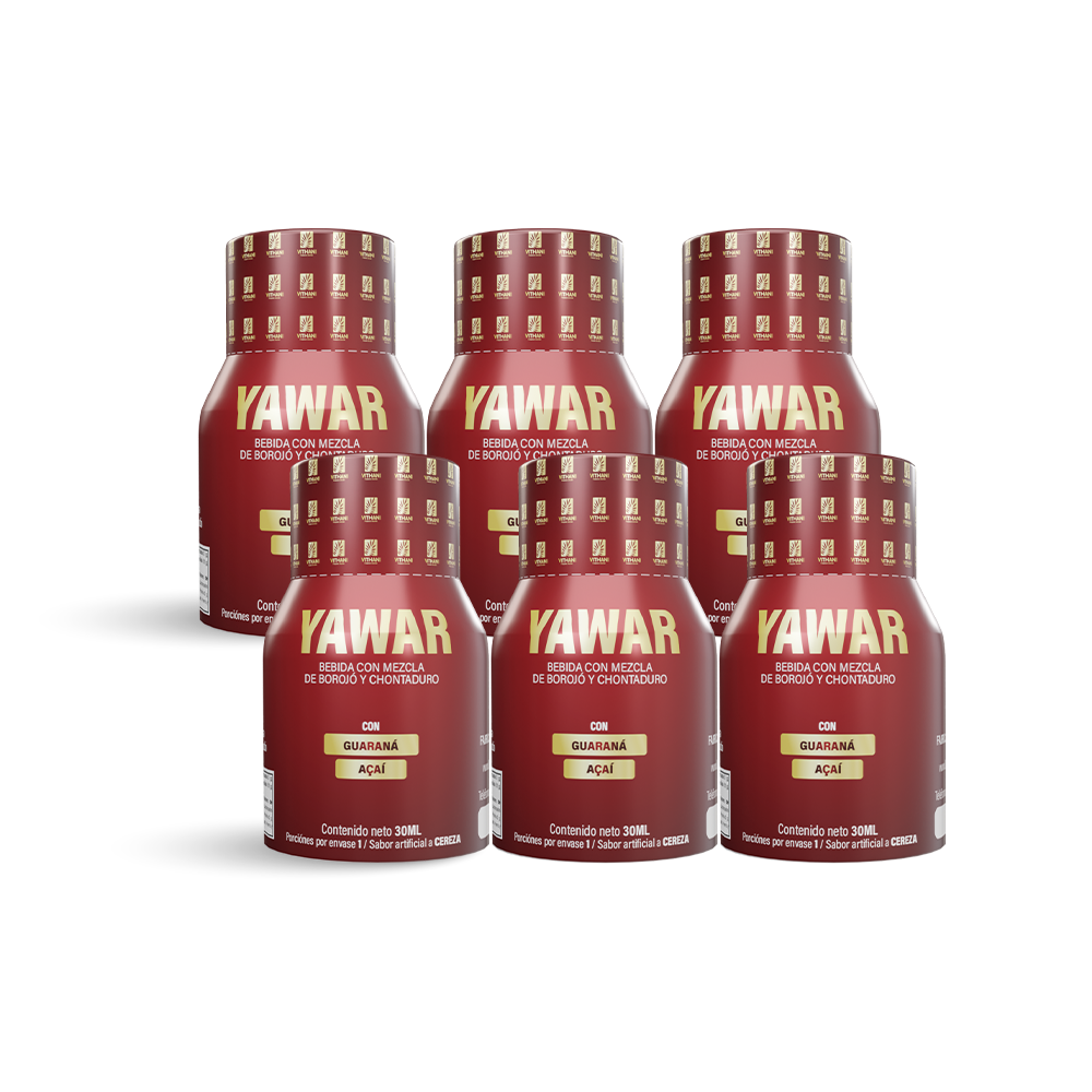 YAWAR: Energizante Masculino con Borojó y Chontaduro
