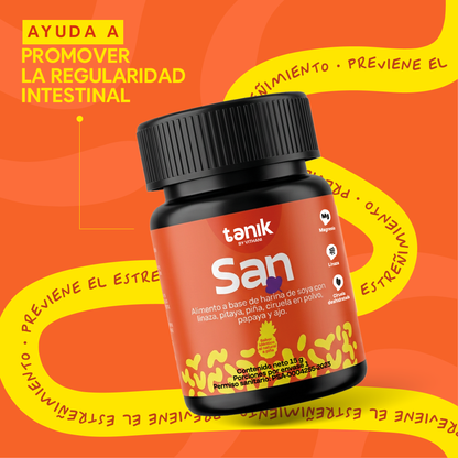 SAN - Purgante Con Ciruela, Linaza y Magnesio x 15g