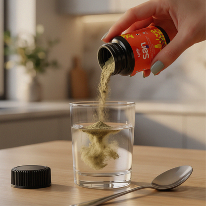 SAN - Purgante Con Ciruela, Linaza y Magnesio x 15g
