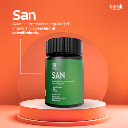 SAN - Purgante Con Ciruela, Linaza y Magnesio