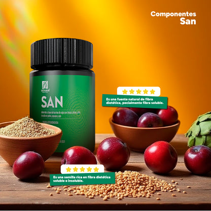 SAN - Purgante Con Ciruela, Linaza y Magnesio