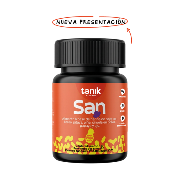 SAN - Purgante Con Ciruela, Linaza y Magnesio x 15g