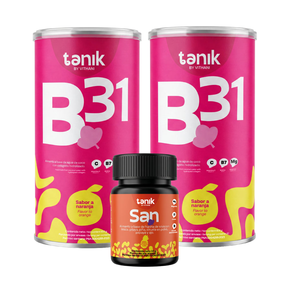 KITx2 COLÁGENO B31 (600g c/u) + purgante SAN