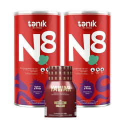 KITx2 N8 ALIMENTO FUNCIONAL (600g c/u) + YAWAR