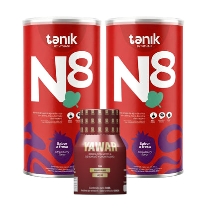 KITx2 N8 ALIMENTO FUNCIONAL (600g c/u) + YAWAR