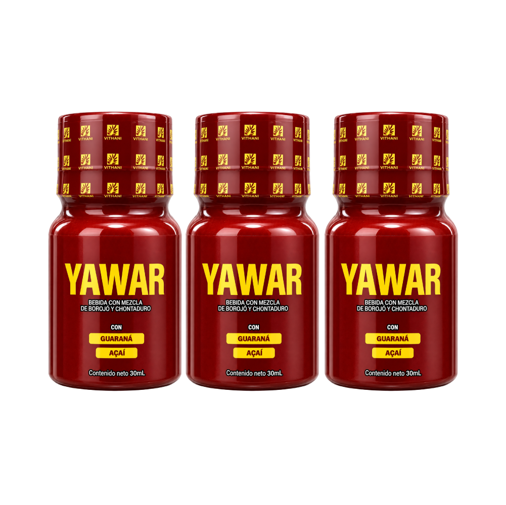 YAWAR: Energizante Masculino con Borojó y Chontaduro