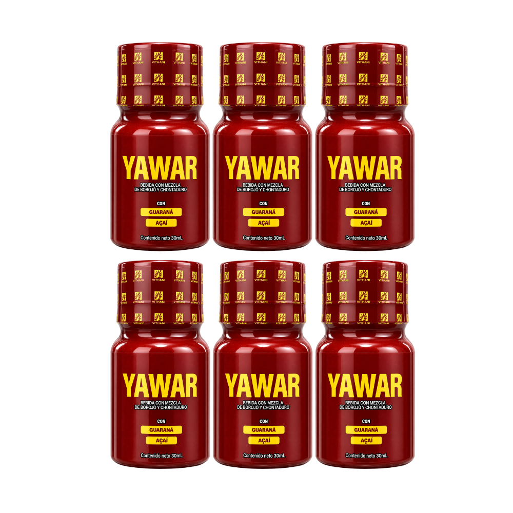 YAWAR: Energizante Masculino con Borojó y Chontaduro