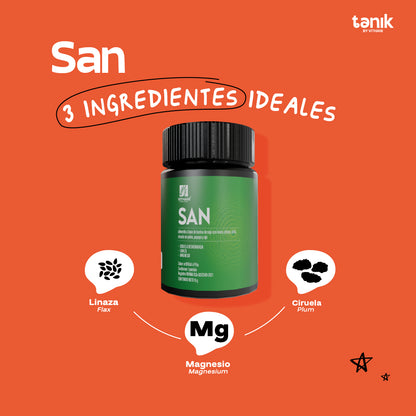 SAN - Purgante Con Ciruela, Linaza y Magnesio