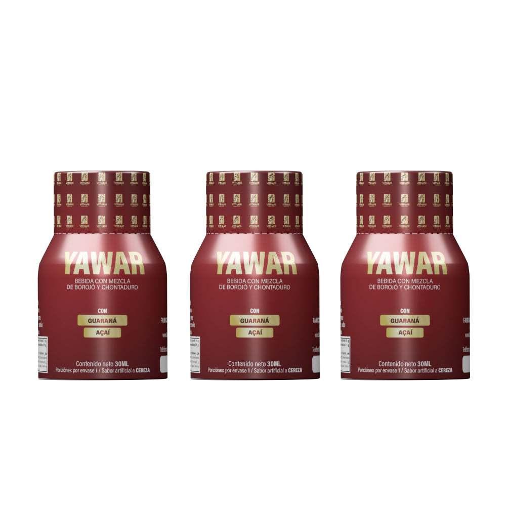 YAWAR: Energizante Masculino con Borojó y Chontaduro